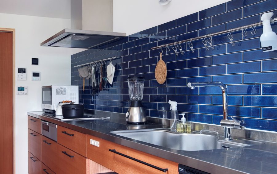 キッチンにタイルを 株式会社エヌテック 広島市