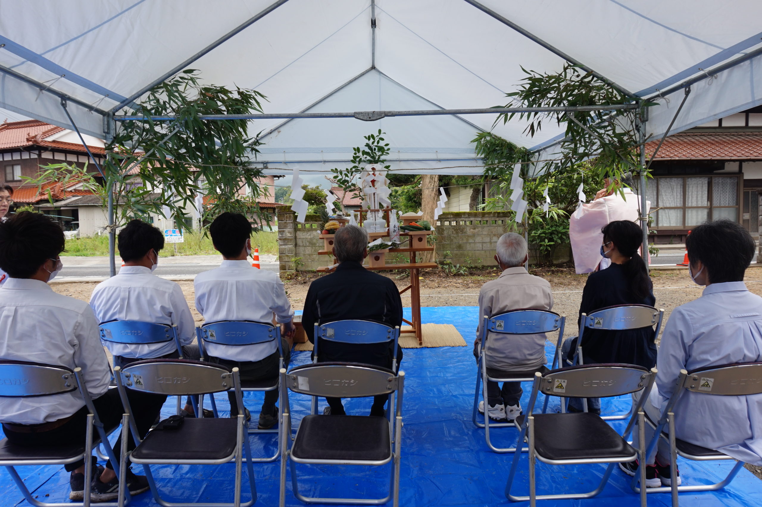 地鎮祭【東広島市黒瀬町乃美尾(のみのお)】 株式会社エヌテック(広島市)