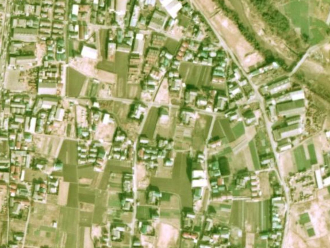 航空写真で地域の変遷を調べる | 株式会社エヌテック（広島市）
