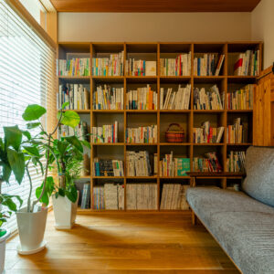 SE構法,無垢床,レンタルスペース,文庫,柏木工,シビルソファ