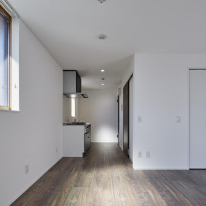 高性能賃貸住宅,SE構法,木造3階建て,キッチン