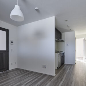 高性能賃貸住宅,SE構法,木造3階建て,回遊動線,キッチン